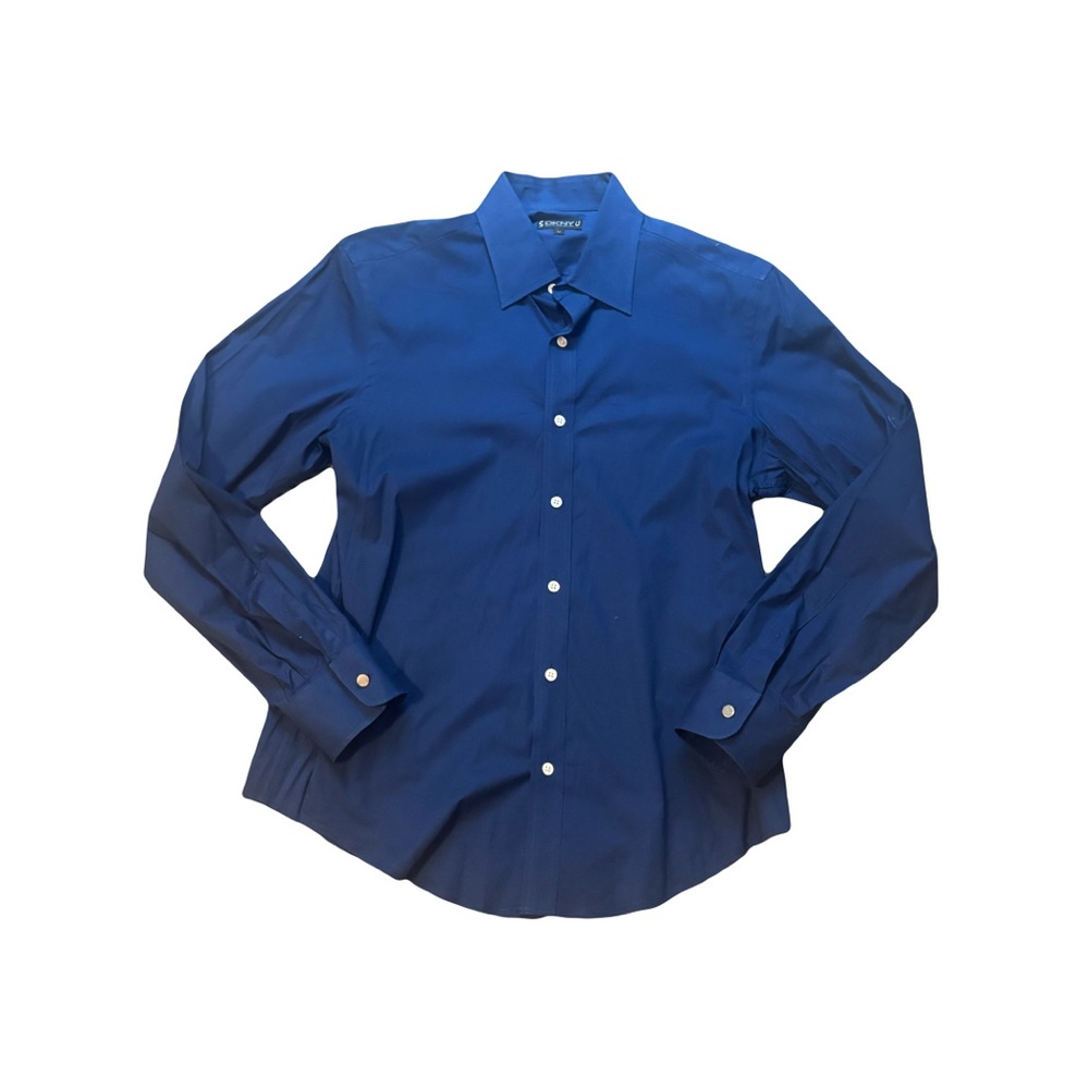 DKNY Men's Blue Dress Shirt
